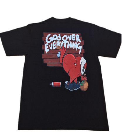 God Over Everything unisex T-shirt 7.5oz 100% cotton