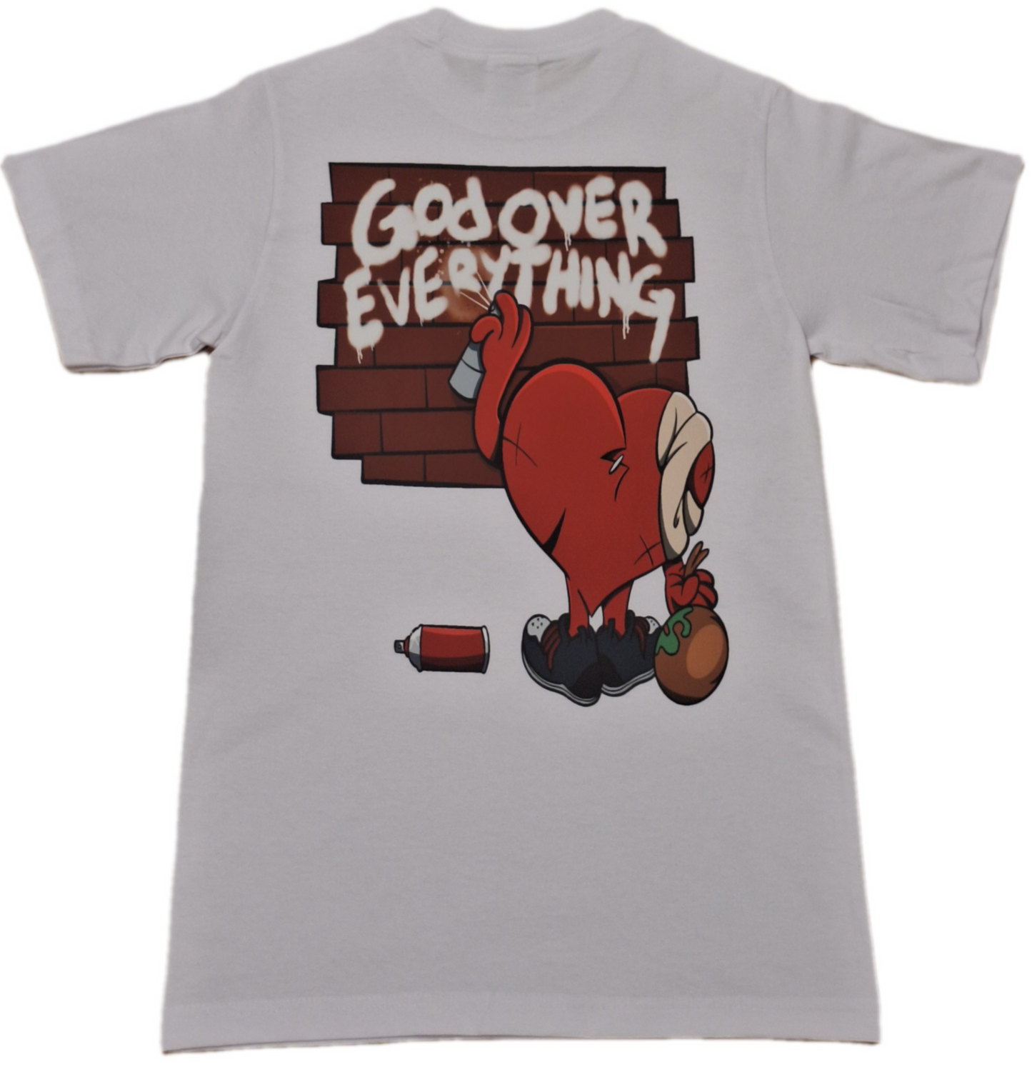 God Over Everything unisex T-shirt 7.5oz 100% cotton