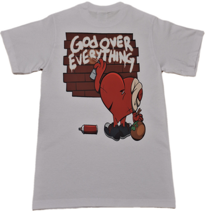 God Over Everything unisex T-shirt 7.5oz 100% cotton