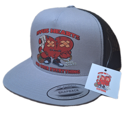 NVUS HEARTS Trucker hat snap back. Fast Free Shipping