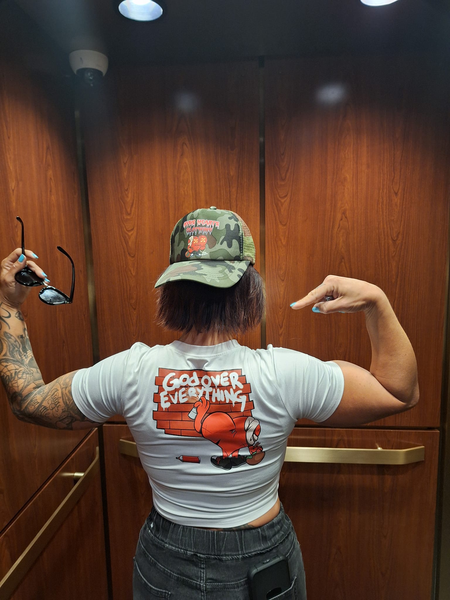 NVUS Hearts community member showing back design